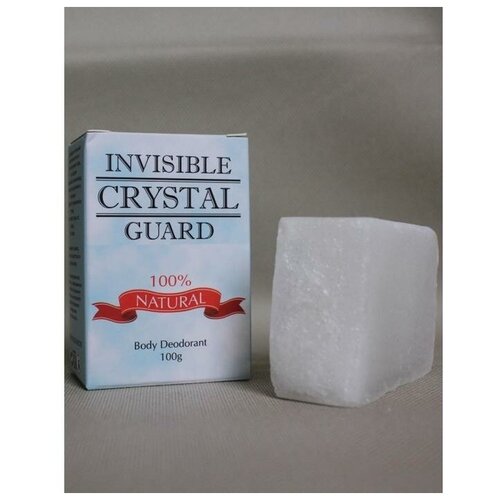 Минеральный дезодорант Crystal Guard блок,100 г invisible crystal guard минеральный дезодорант crystal guard блок 100 г