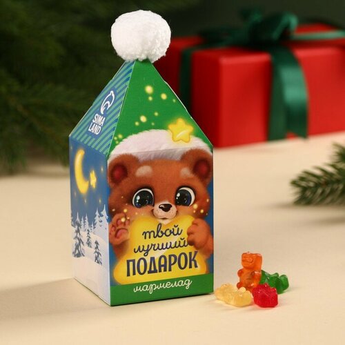 Мармелад «Медвежонок» с бомбошкой, 100 г.
