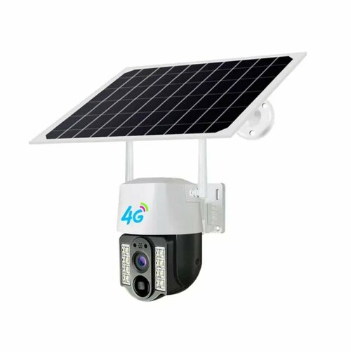 Камера видеонаблюдения уличная 4G на солнечной батарее. уличная светодиодсветильник лампа на солнечной батарее 171 светодиодов 3 режима