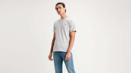 Футболка Levis, размер S, серый