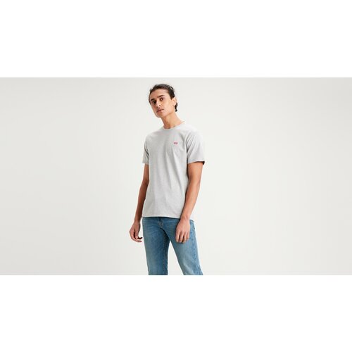 Футболка Levi's, размер S, серый футболка муж tss2ta ad short sleeve essential tee bk xl