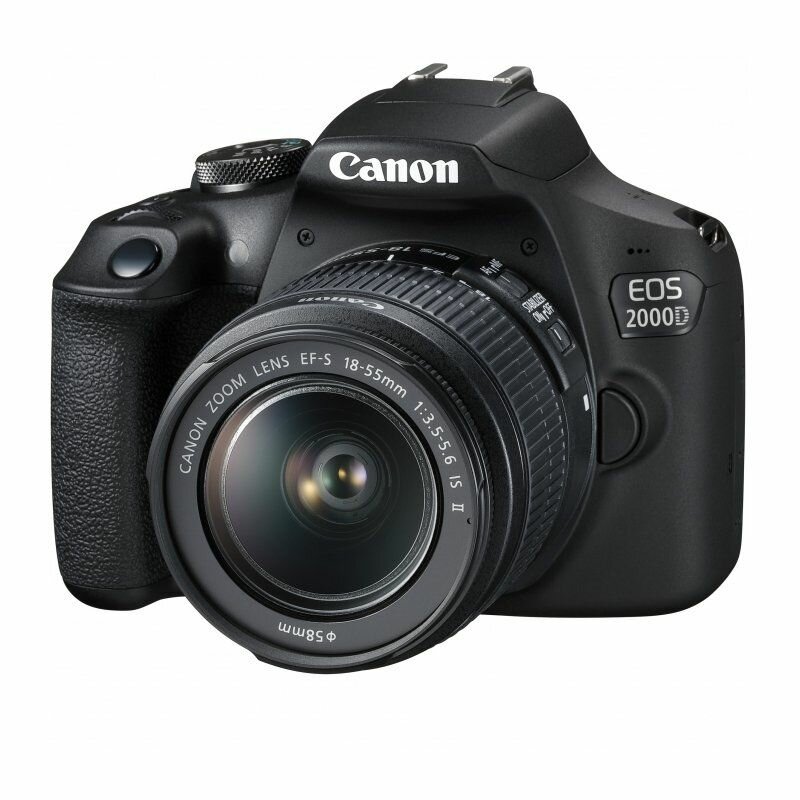 Зеркальный фотоаппарат Canon EOS 2000D Kit EF-S 18-55mm IS II