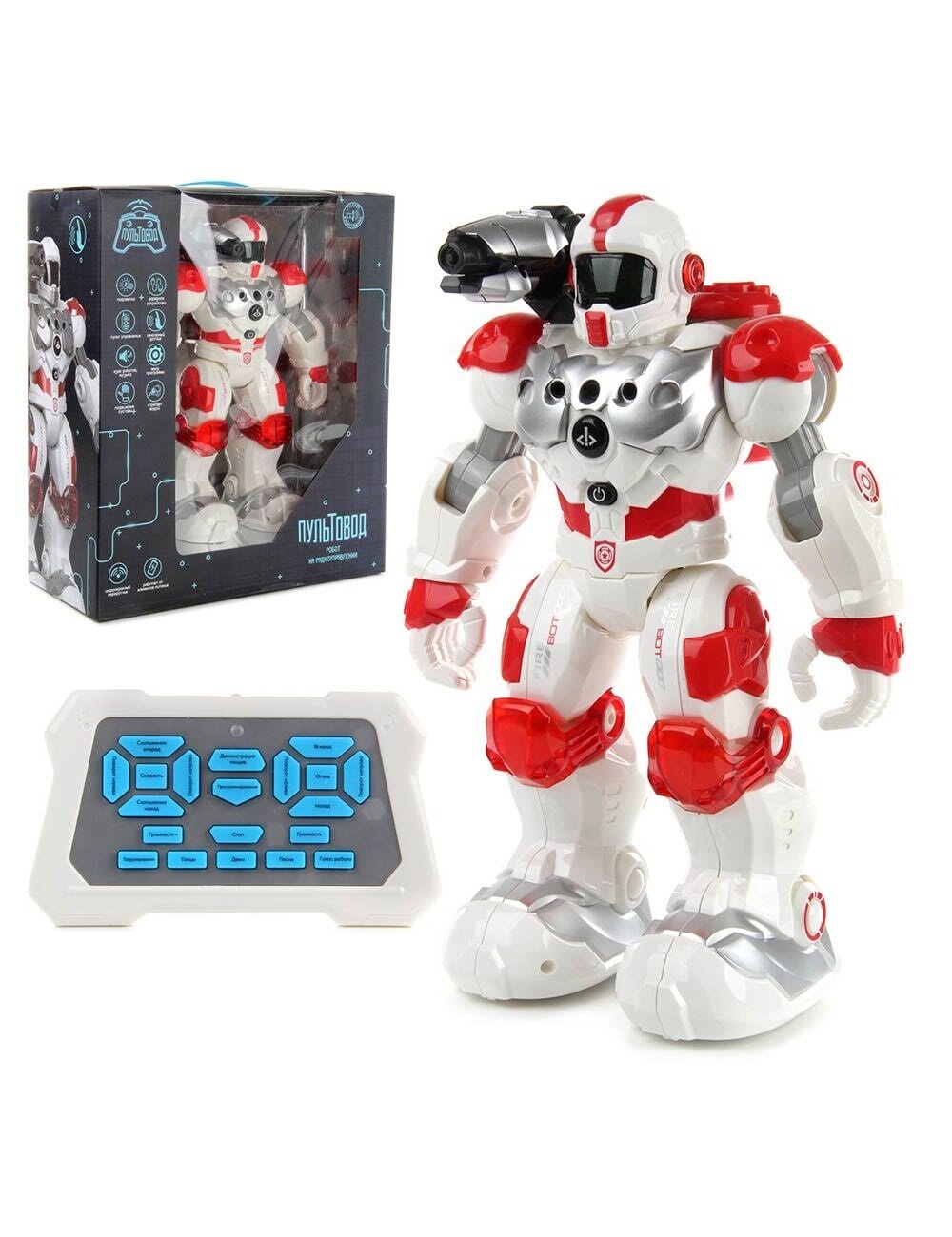 Робот Альф Fire Bot на р/у (свет, звук, движение) Zhorya ZYA-A2747