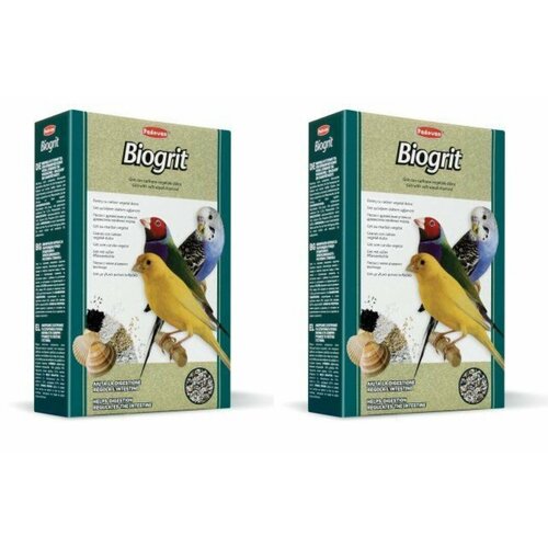 Padovan Наполнитель Био-песок Biogrit для декоративных птиц, 700 г, 2 шт