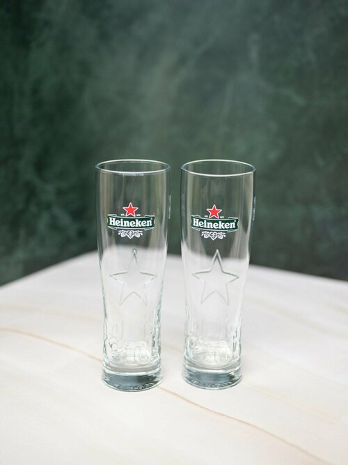 Кружка пивная Heineken 350ml (2 штуки)