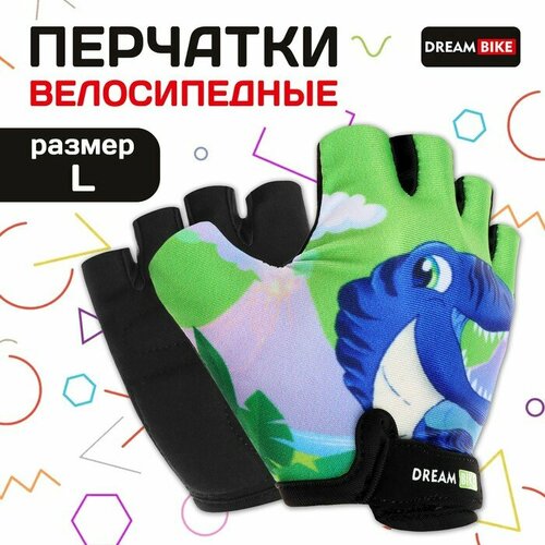 фото Перчатки , зеленый dream bike