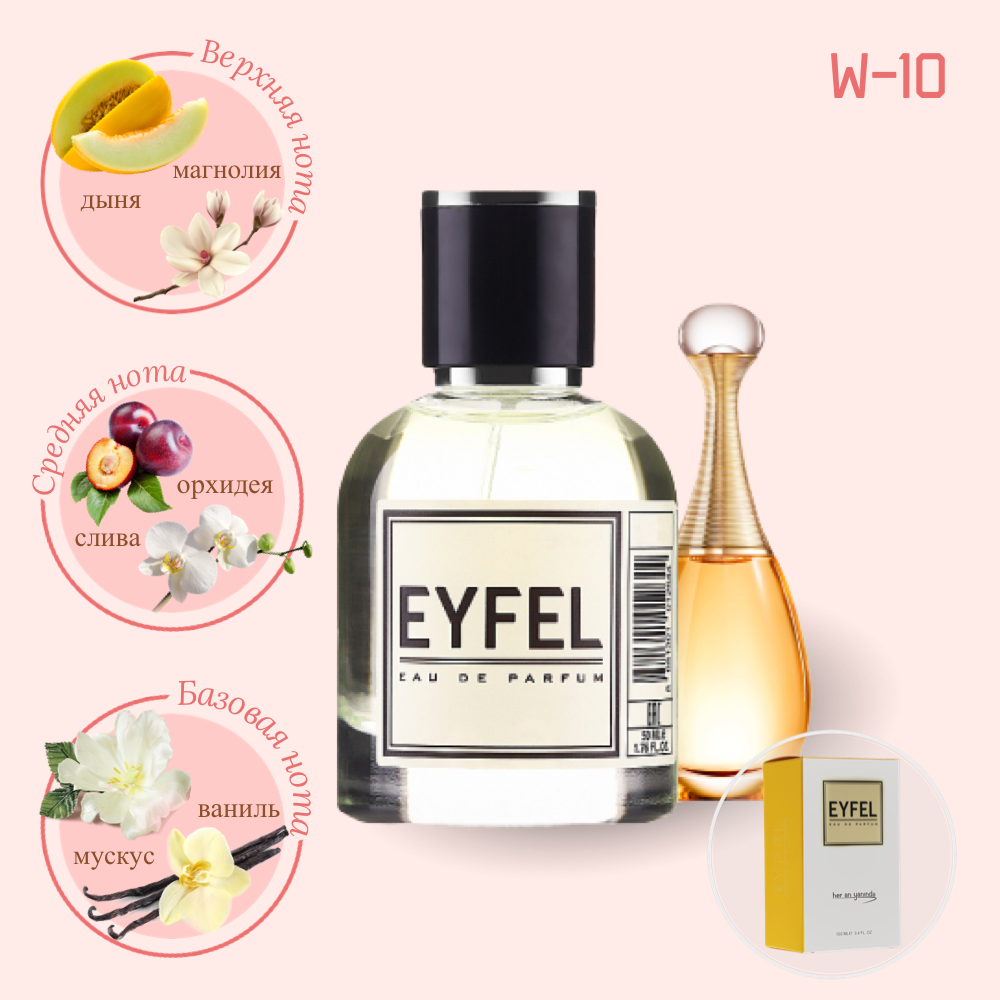 Eyfel perfume парфюмерная вода W10, 50 мл