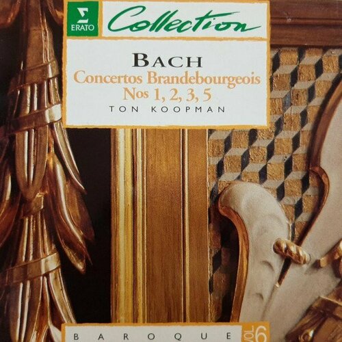 Компакт диск Warner Jean Pierre Rampal / Ton Koopman – Bach: Concertos Brandebourgeois 4,6 / Suite pour Orchestre 2 avec Flute / Concerto pour Flute