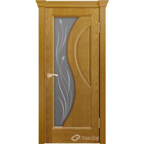 Межкомнатная дверь Лайндор Прага 2 стекло Прага