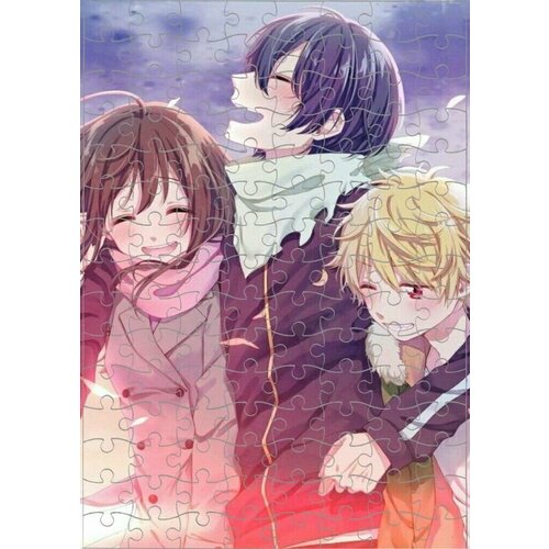 Пазл Noragami, Бездомный бог №2, А3 футболка noragami бездомный бог 6 а3