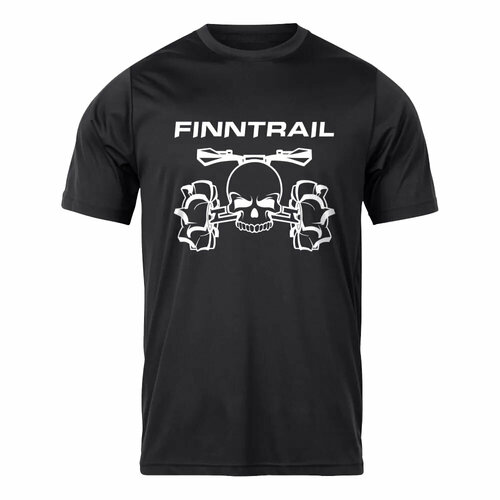 Футболка Finntrail, размер 48/50, черный
