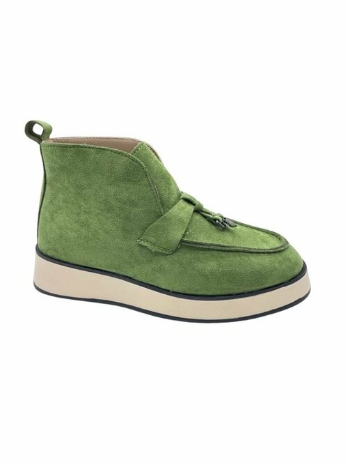 Ботинки MERGEMAX, размер 39, зеленый