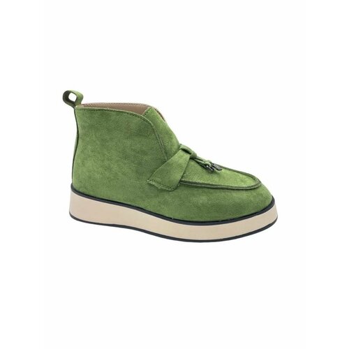 Ботинки MERGEMAX, размер 40, зеленый
