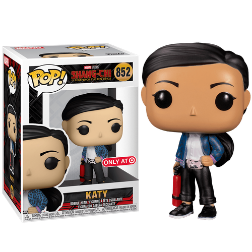 Фигурка Funko POP Katy with Fire Extinguisher со стикером (Эксклюзив Target) из фильма Shang-Chi and the Legend of the Ten Rings 852 metal fire extinguisher sign aluminum alloy fire extinguisher sign for retail store