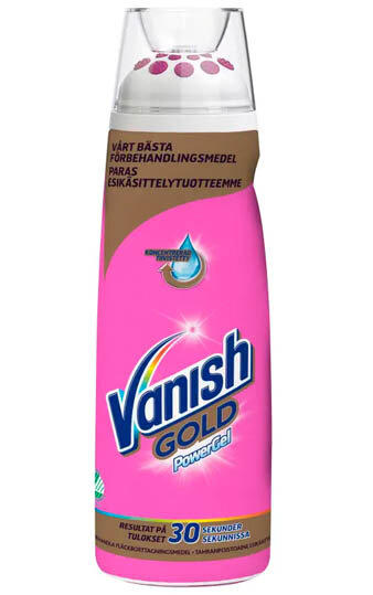 Пятновыводитель гель Vanish Gold Powergel esikasitteigeeli tahroille 200мл (из Финляндии)