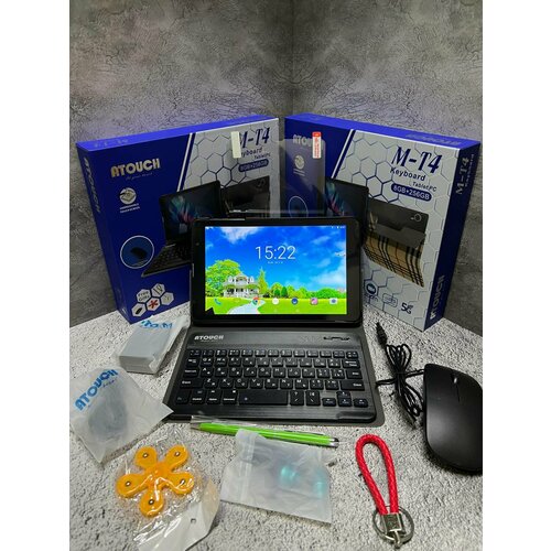 Планшет Atouch M-T4AndroidДисплей 8 дюймов 8256Гб Фиолетовый 759000₽