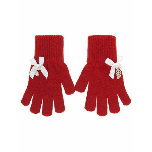 Перчатки mialt, размер 2-3 лет, красный