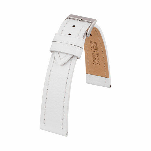 Ремешок Mario Notti фактура зернистая размер 22 белый 1830₽