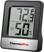 Термометр гигрометр цифровой ThermoPro TP49, черный