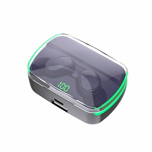 Беспроводные наушники TWS M60 bluetooth гарнитура для телефона и компьютера iOS Android Windows HarmonyOS MIUI черные 152300₽