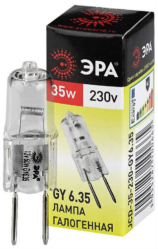 Лампа ЭРА GY6.35-JCD-35W-230V (C0027373)