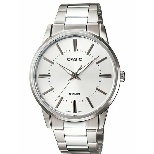 фото Наручные часы casio collection часы наручные мужские casio collection mtp-1303d-7avdf гарантия 2 года, серый, серебряный