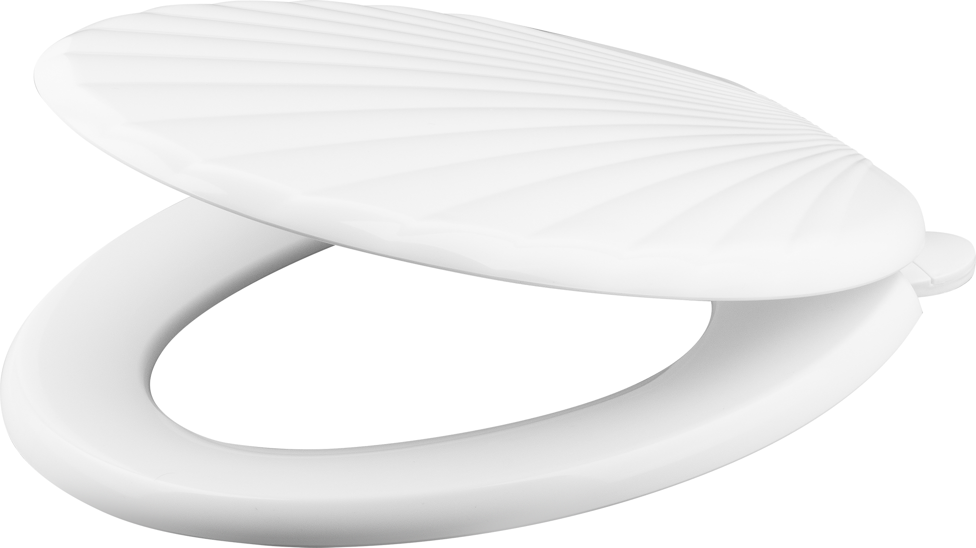 фото Сиденье для унитаза Orio ракушка цвет белый