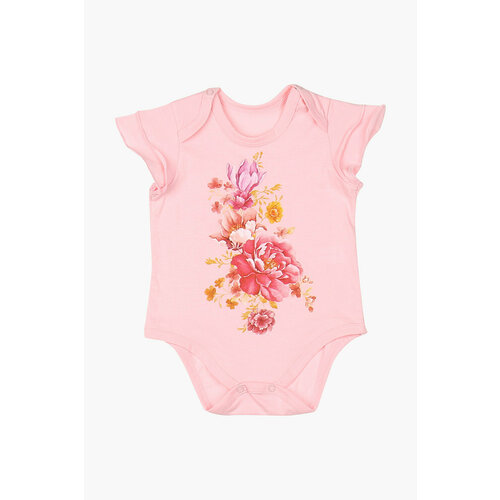 Боди LITTLE WORLD OF ALENA, размер 74-80, пыльная роза, розовый