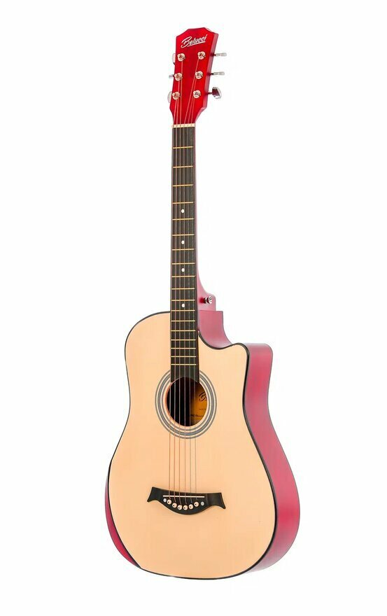 Акустическая гитара 7/8 Belucci BC-C38 N, матовая, натуральная, 38 дюймов
