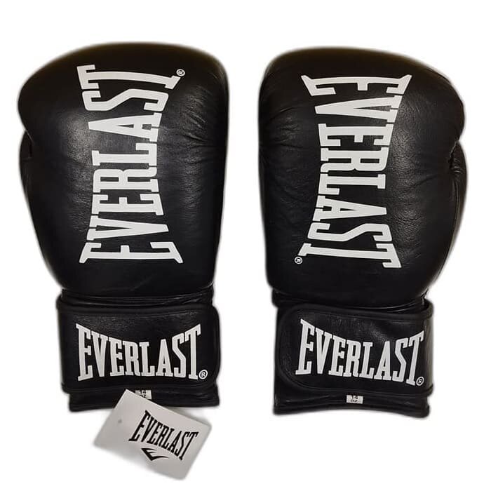 Перчатки боксерские Everlast, 20 Oz, натуральная кожа, Пакистан