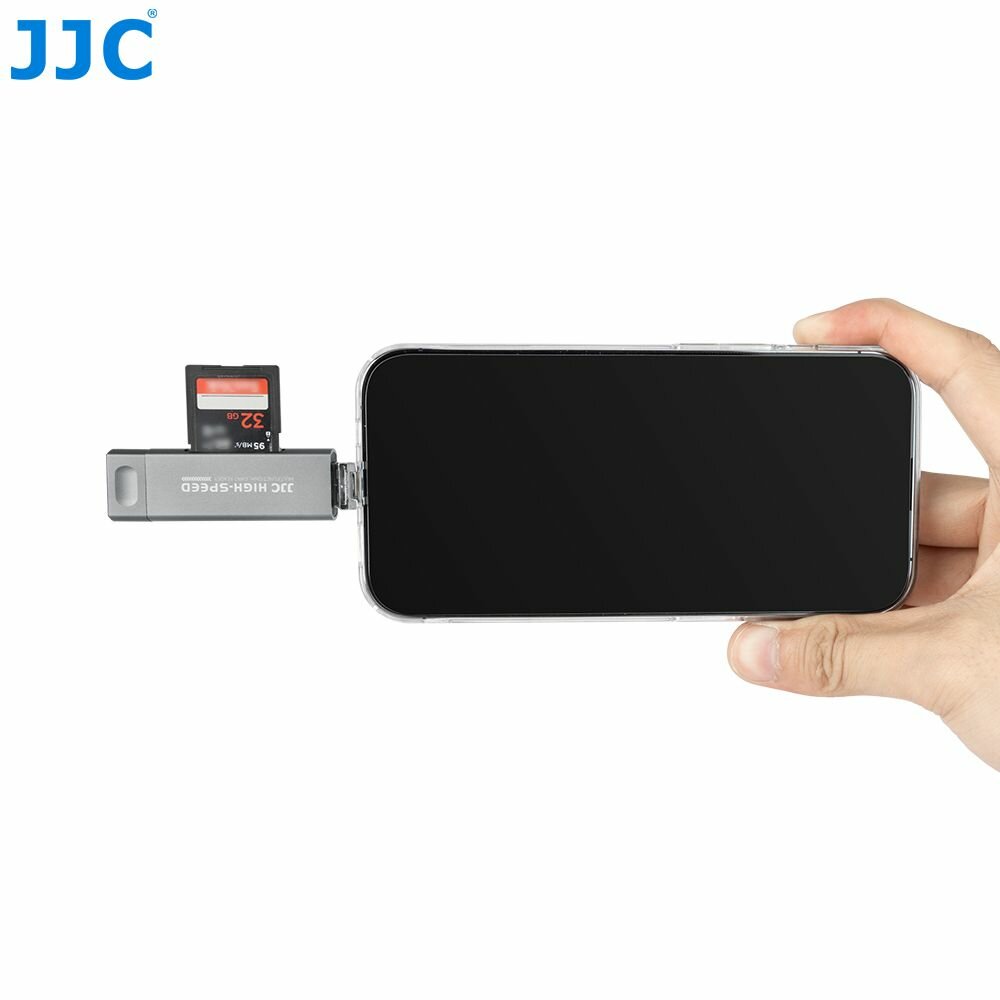 Картридер для iPhone  Android  планшетов и ноутбуков JJJ CR-UCL1 GRAY
