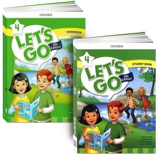 Let's Go 4 (5th Edition) Student book + Workbook + CD