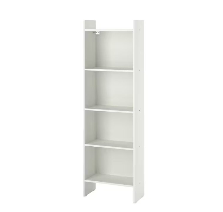 Стеллаж Ikea Baggebo/Икеа Баггебо, 50x25x160 см, белый