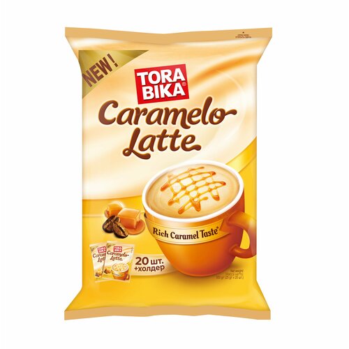 Кофейный напиток Torabika Caramelo Latte, 20 саше