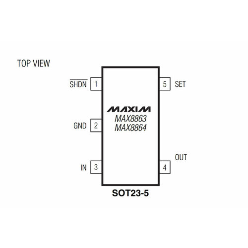 Микросхема MAX8863R