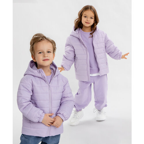 фото Куртка button blue, размер 128, фиолетовый