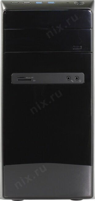 Корпус MiniTower Powerman ES726 Black PM-450ATX U2*2+U3*2+A(HD) mATX (6120259) - фото №19