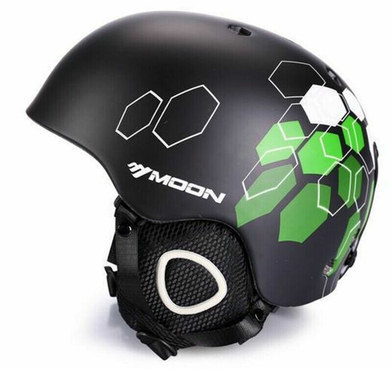 Шлем для Горных Лыж и Cноуборда MOON HELMET Green