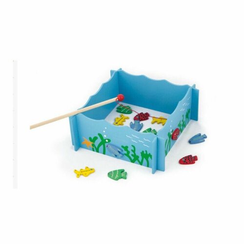 Набор Поймай рыбку магнитная в коробке игрушки для ванны junfa игровой набор поймай рыбку