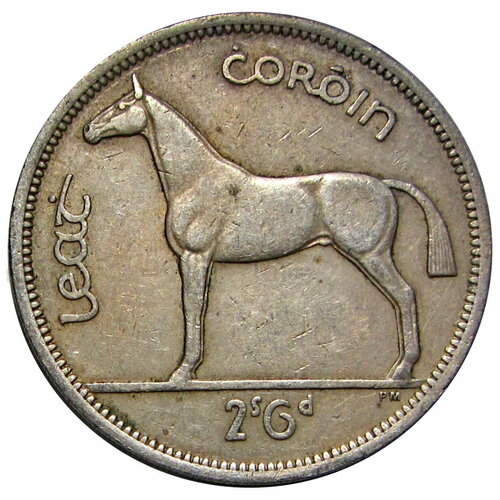 1/2 кроны 1959 Ирландия Лошадь клуб нумизмат монета 2 кроны норвегии 1911 года серебро 100 лет конституции