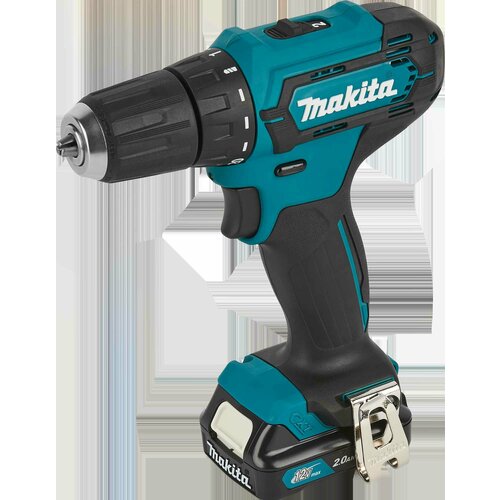 Дрель-шуруповерт аккумуляторная Makita DF333DWAE, 12 В Li-ion, 2 Ач