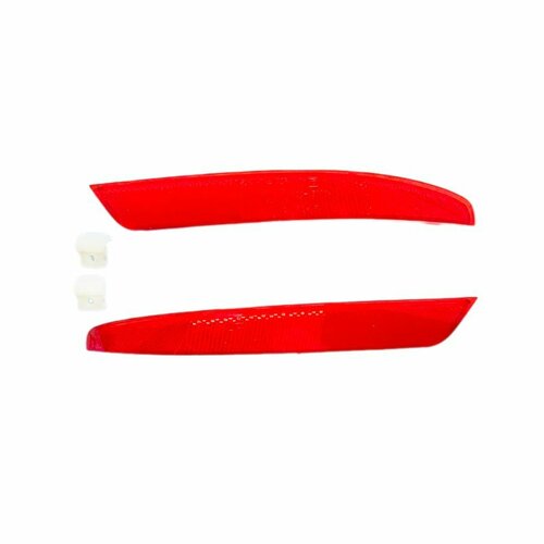 Катафоты заднего бампера Nissan Almera Ниссан Альмера комплект