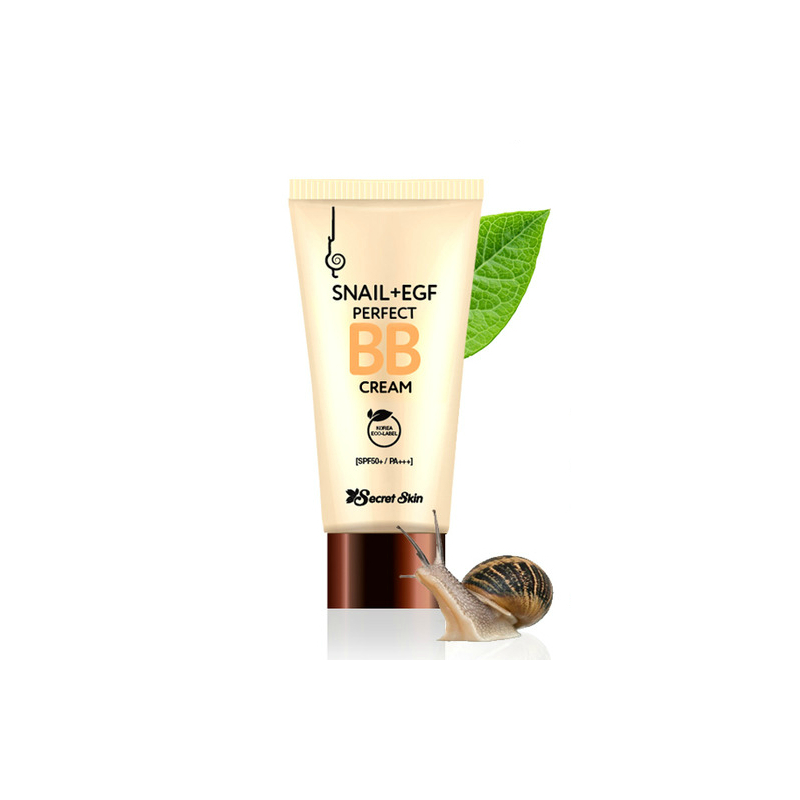 Secret Skin ББ крем с экстрактом улитки Snail+Egf Perfect BB Cream 50 мл — фото 1