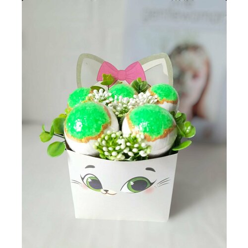 Букет из бомбочек для ванны