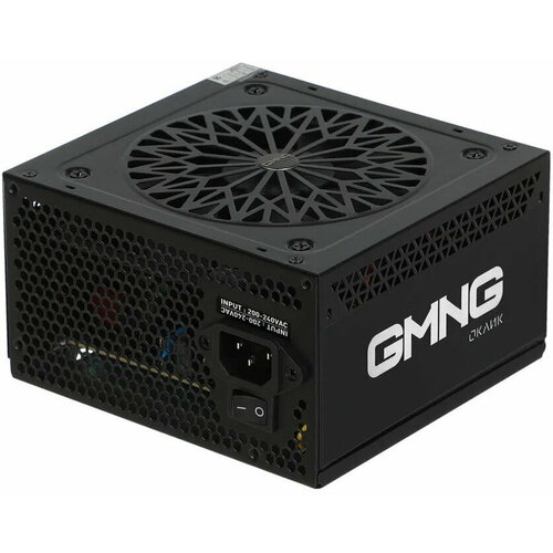 Блок питания Оклик ATX 700W GMNG PSU-700W-80 80 PLUS WHITE 2444pin APFC 120mm fan 6xSATA RTL 5731₽