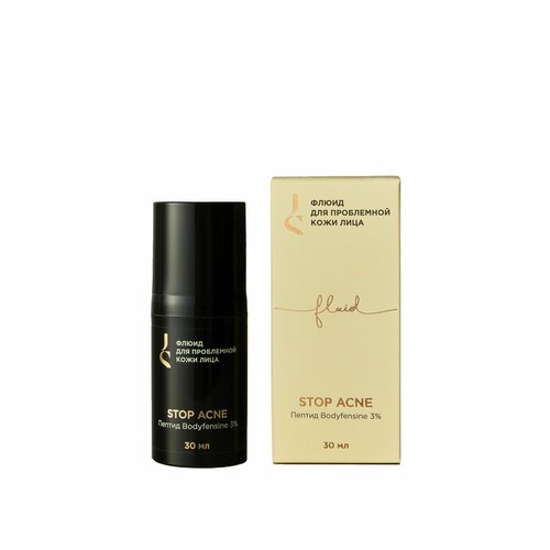 фото Флюид jurassic spa для проблемной кожи лица stop acne, 30 мл