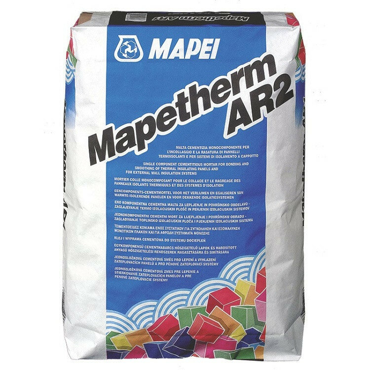 фото Клей Mapei Mapetherm AR2 для утеплителя 25 кг