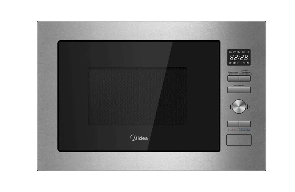 фото Микроволновая печь встраиваемая MIDEA MI7250X, металлический