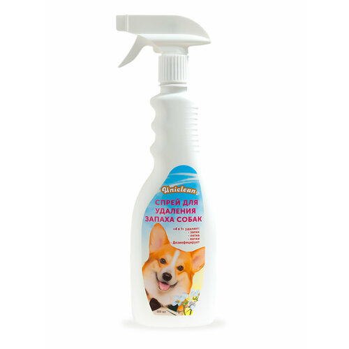 Спрей Uniclean для удаления запаха собак 500мл 4012