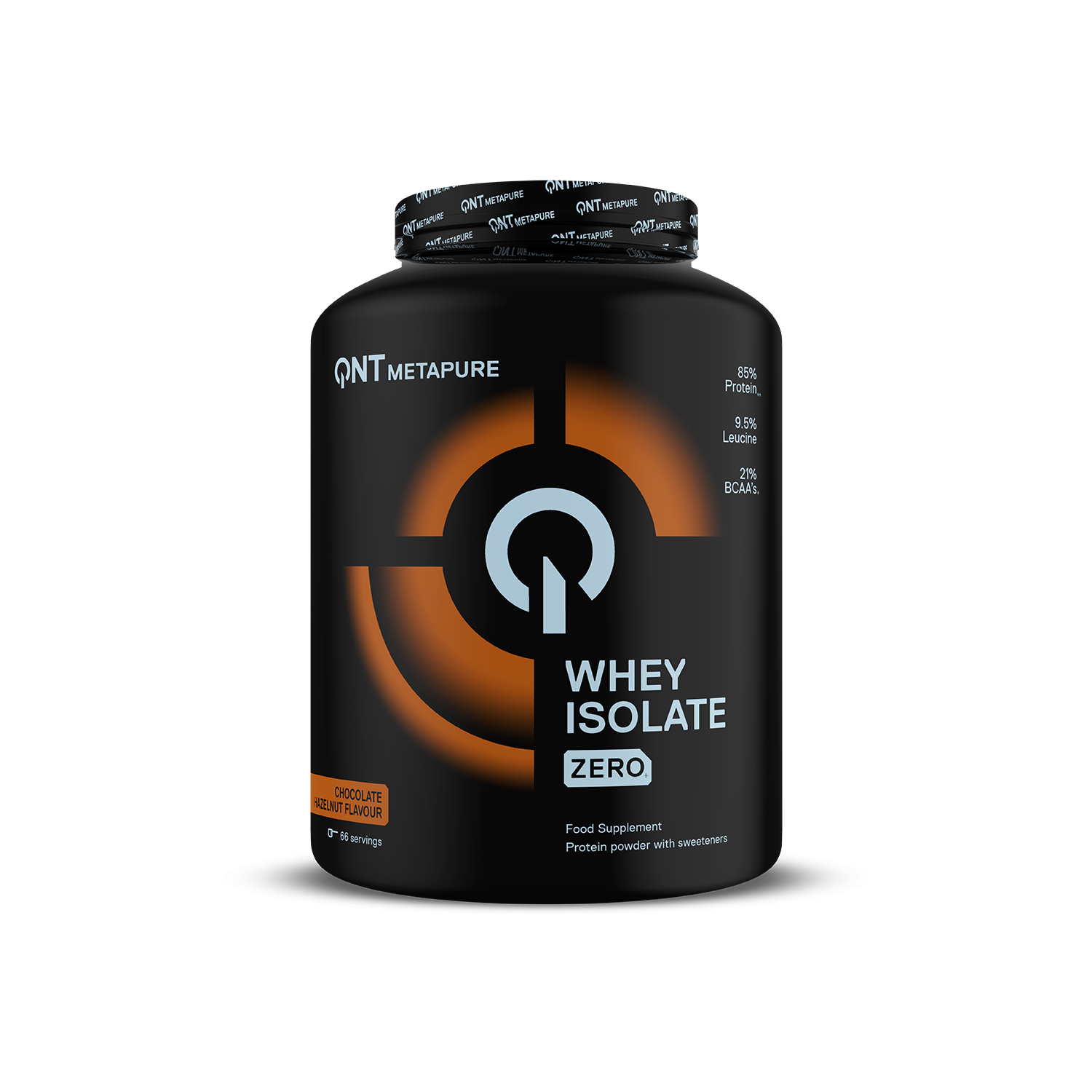 QNT Metapure Whey Isolate Zero 2kg Choco Hazelnut/ Изолят сывороточного протеина"Метапьюр Вэй Изолят" 2кг лесной орех